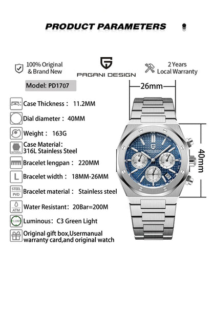 Pagani Design© - Chrono Oak